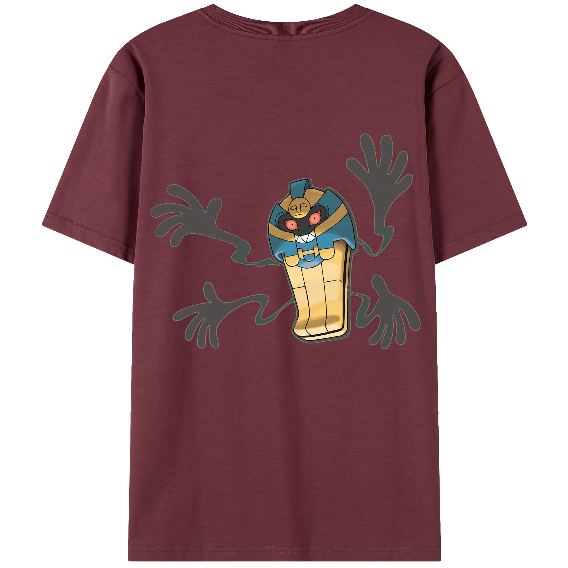 （画像用） ポケットモンスター Pokémon 綿100％半袖Tシャツ（背面プリント）